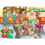 A4 "My Family" 24 Piece Wooden Puzzle 